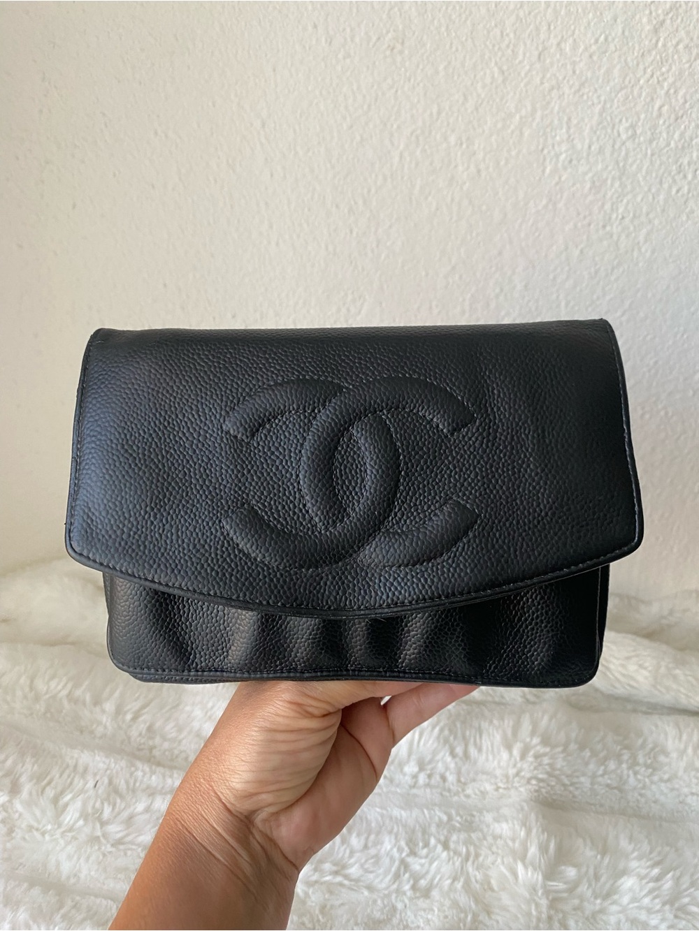 ❤️ CHANEL Caviar Timeless CC Wallet on Chain - Picture 13 of 17